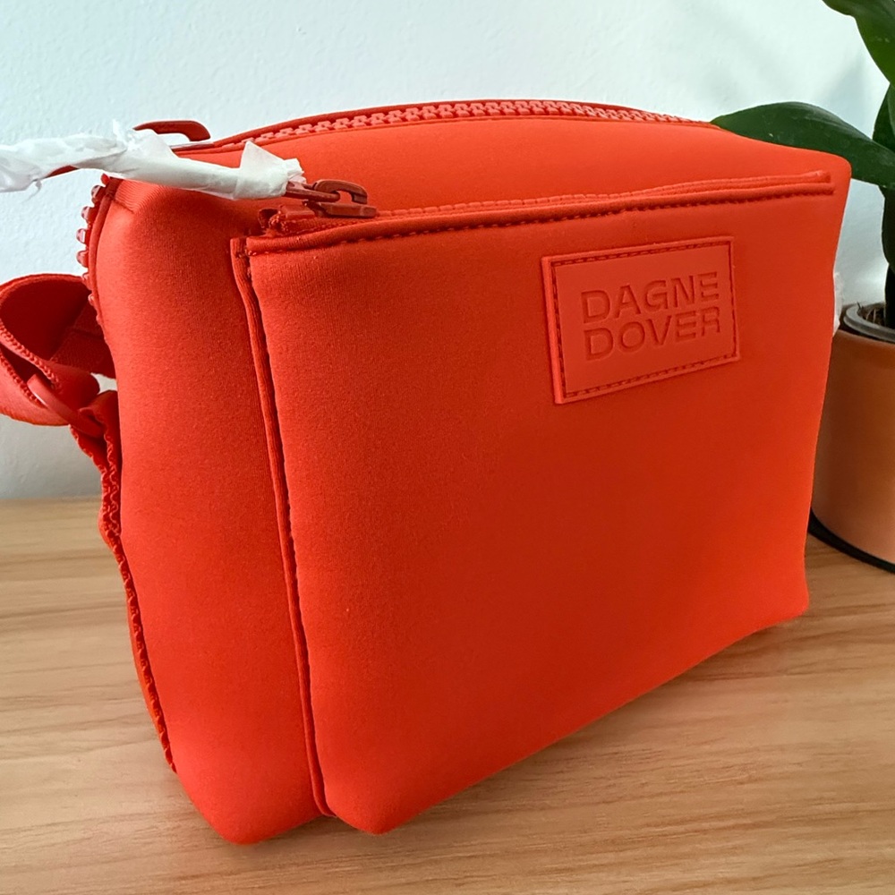 Dagne Dover Micah Neoprene Bag in Goji